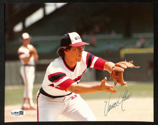 Vance Law Signed/Autographed 8x10 Photo Chicago White Sox JSA 199344