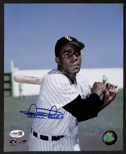 Minnie Minoso HOF Signed/Autographed 8x10 Photo Chicago White Sox JSA 199350