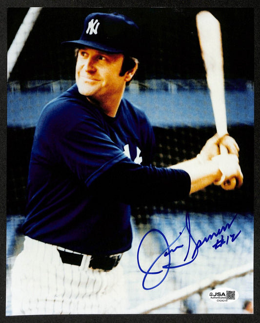 Jim Spencer Signed/Autographed 8x10 Photo New York Yankees JSA 199352