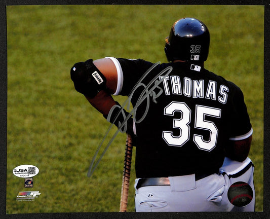 Frank Thomas HOF Signed/Autographed 8x10 Photo Chicago White Sox JSA 199353