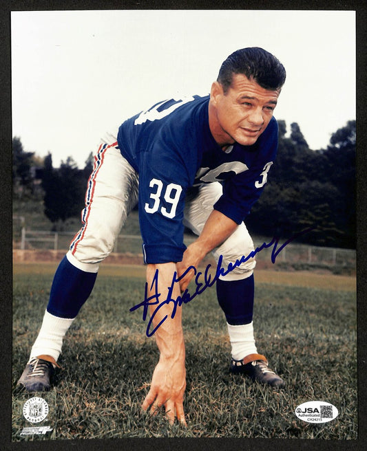 Hugh McElhenny HOF Signed/Auto 8x10 Photo San Francisco 49ers JSA 199356