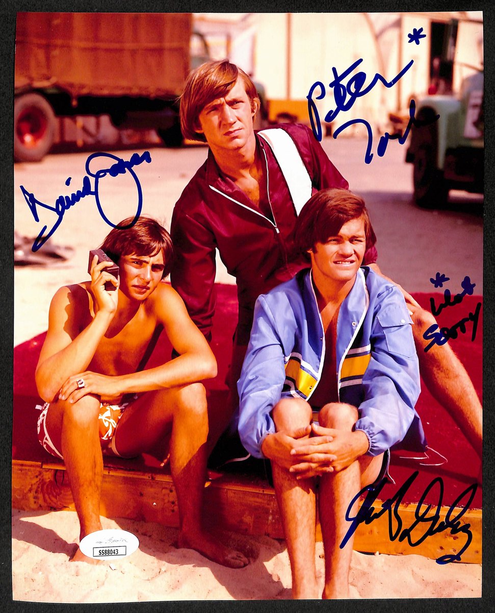 "The Monkees" Multi-Signed/Autographed by (3) 8x10 Photo JSA 199368