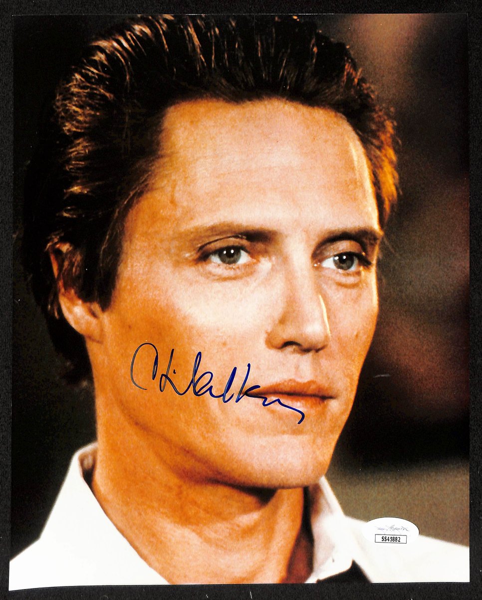 Christopher Walken Actor Signed/Autographed 8x10 Photo JSA 199380
