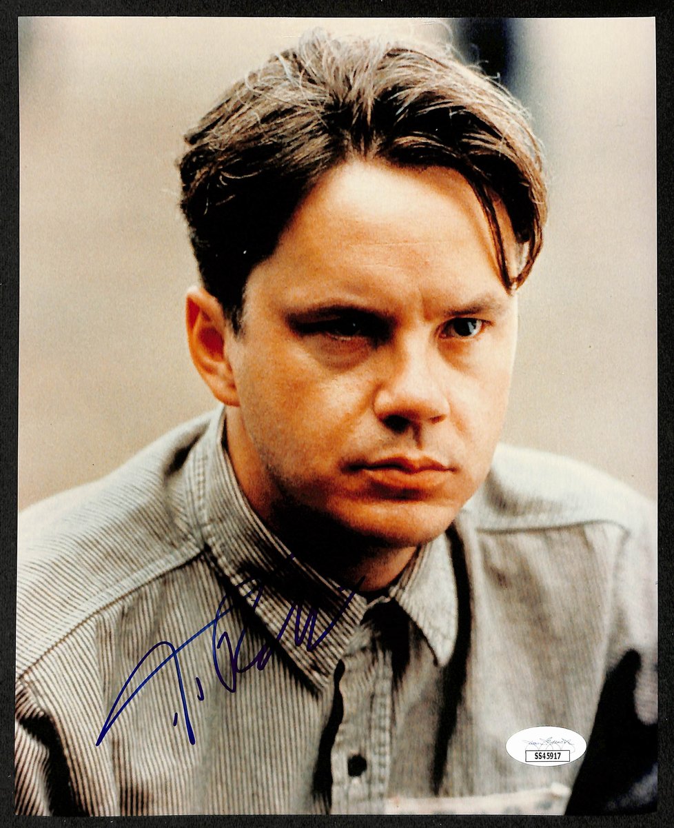 Tim Robbins Actor "Shawshank Redemption" Signed/Auto 8x10 Photo JSA 199381