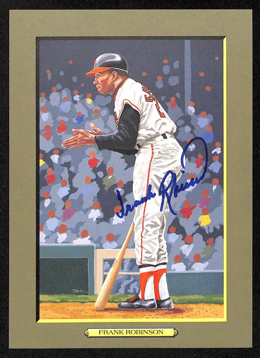 Frank Robinson Signed 1993 Perez Steele Great Moments No. 94 Orioles JSA 199325