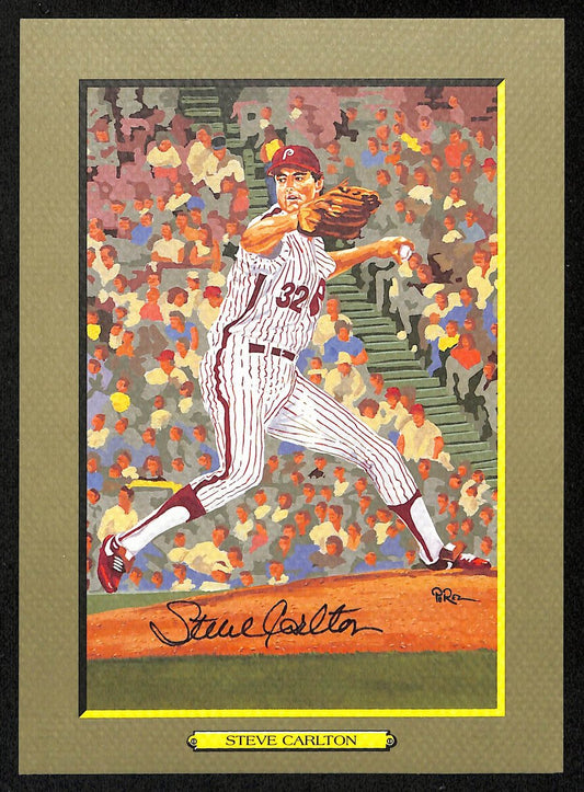 Steve Carlton Signed 1997 Perez Steele Great Moments No. 99 Phillies JSA 199327