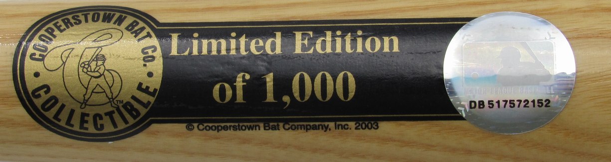 Alex Rodriguez Signed/Autographed Yankees Stadium Cooperstown Bat JSA 196274