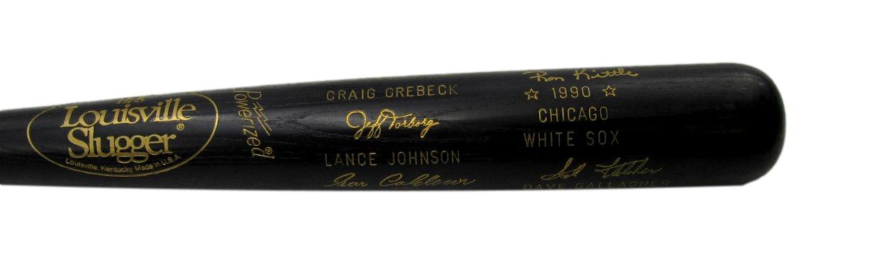1990 White Sox Team Engraved Full Size Commemorative Baseball Bat Sosa 196283