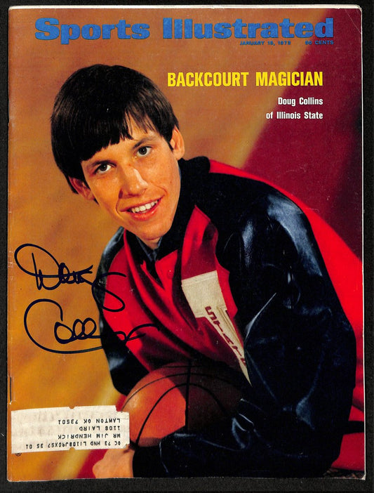 Doug Collins HOF Signed/Auto 1/15/1973 Sports Illustrated Magazine JSA 199391