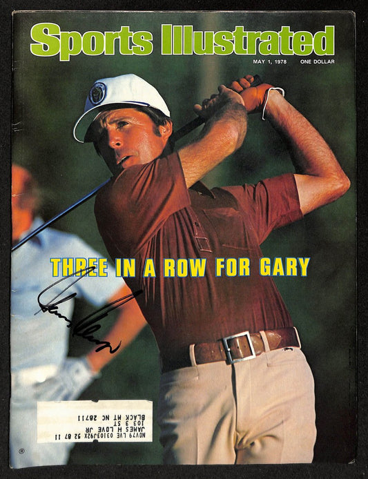 Gary Player Signed/Autographed 5/1/1978 Sports Illustrated Magazine JSA 199407