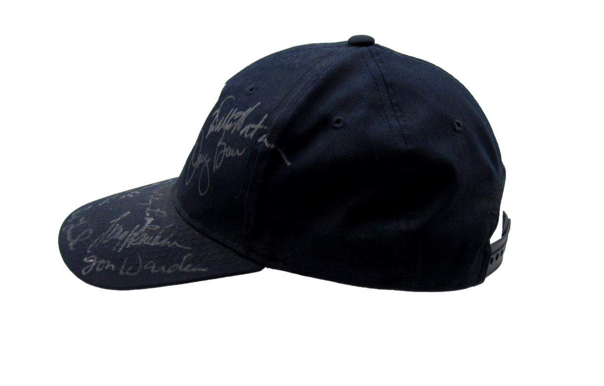 Tigers Greats Multi-Signed/Autographed  by 9 Baseball Hat Lolich Horton 198597