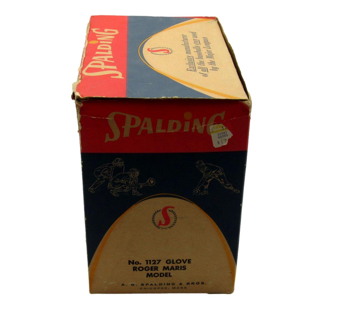 Rare 1960s Roger Maris Spalding Baseball Glove with Glove Box NY Yankees 199966