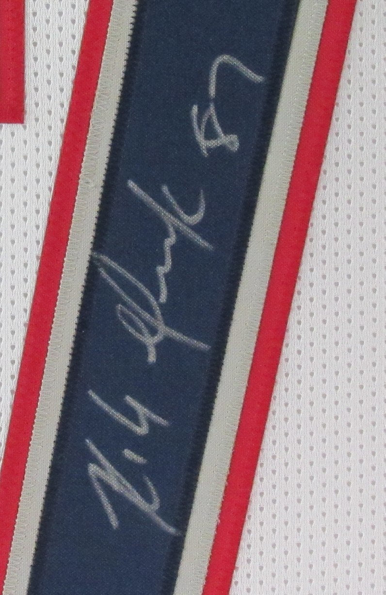 Rob Gronkowski Signed/Autographed Football Jersey Patriots Framed PSA/DNA 199502
