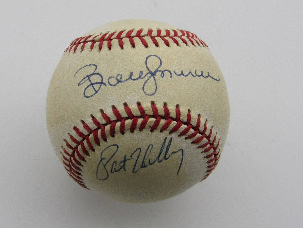 Bobby Murcer/Pat Kelly Dual-Signed/Autographed OAL Baseball Yankees 199571
