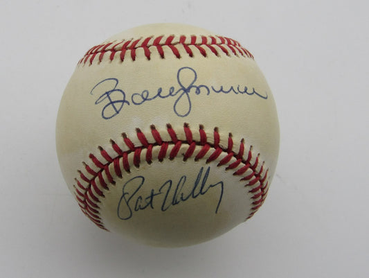 Bobby Murcer/Pat Kelly Dual-Signed/Autographed OAL Baseball Yankees 199571