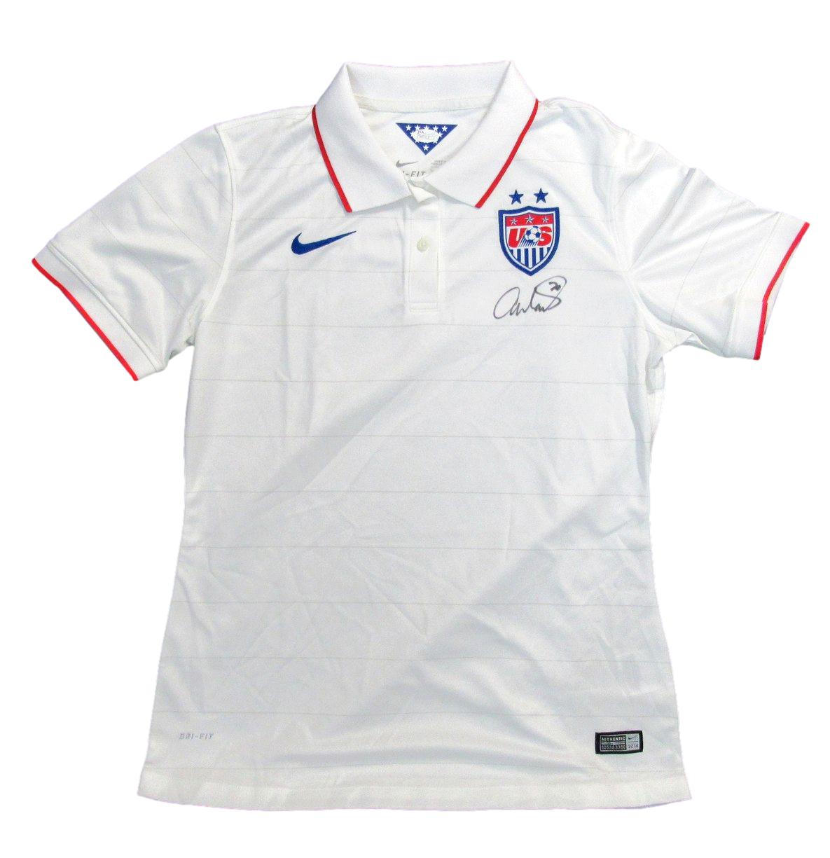 Abby Wambach Women's Soccer Team USA Signed/Auto Nike Soccer Jersey JSA   198598