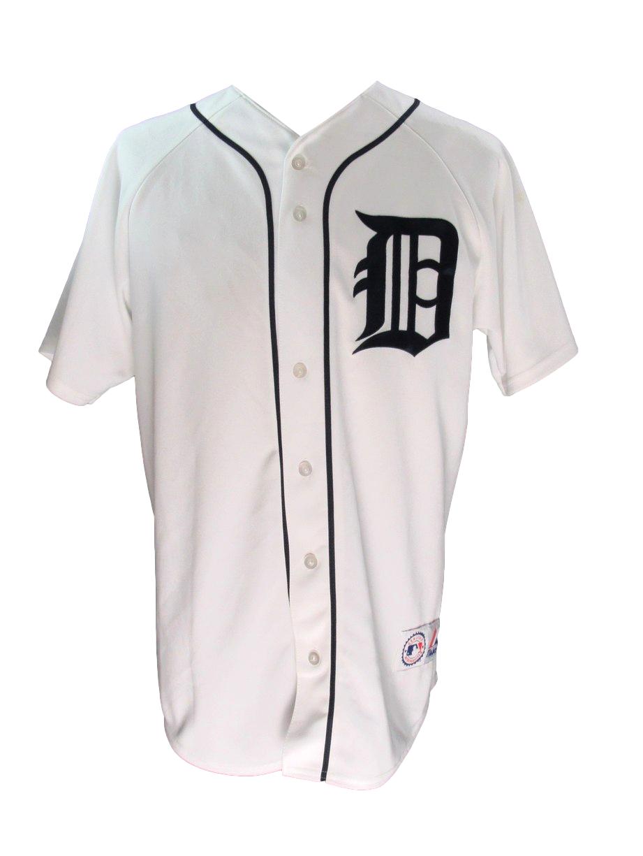 Gary Sheffield Signed/Auto Majestic Baseball Jersey Detroit Tigers Sheff 198600