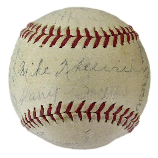 1938 Chicago White Sox Team Signed Baseball (26 Signatures) Beckett 198607