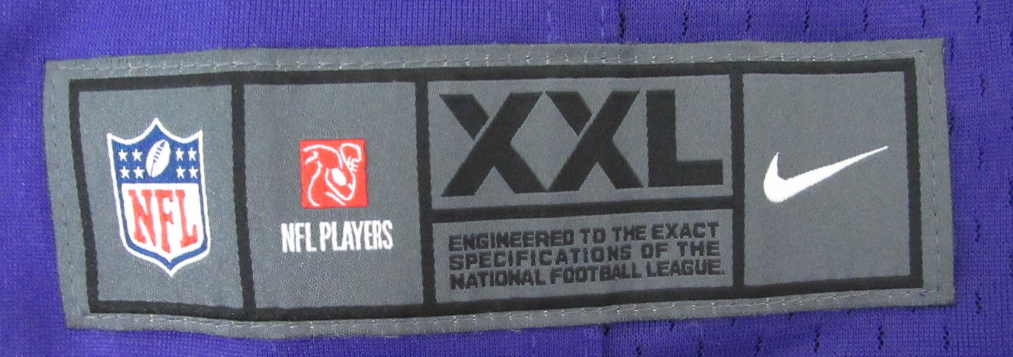 Justin Jefferson Signed/Auto Nike Replica Game Jersey XXL Vikings Beckett 198615