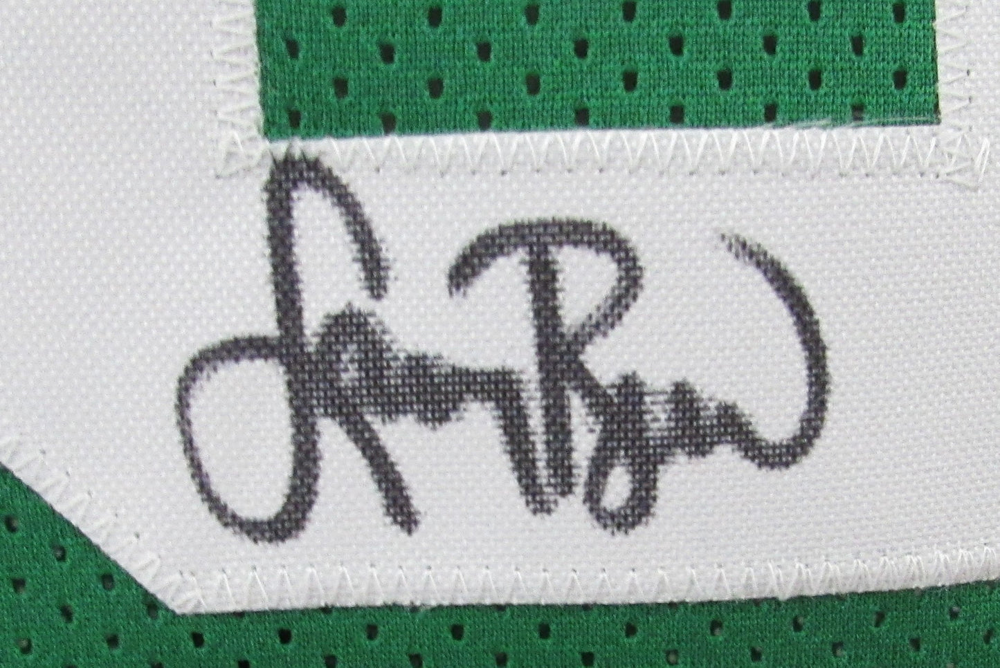 Larry Bird HOF Signed/Auto Green Custom Basketball Jersey Celtics PSA/DNA 200501