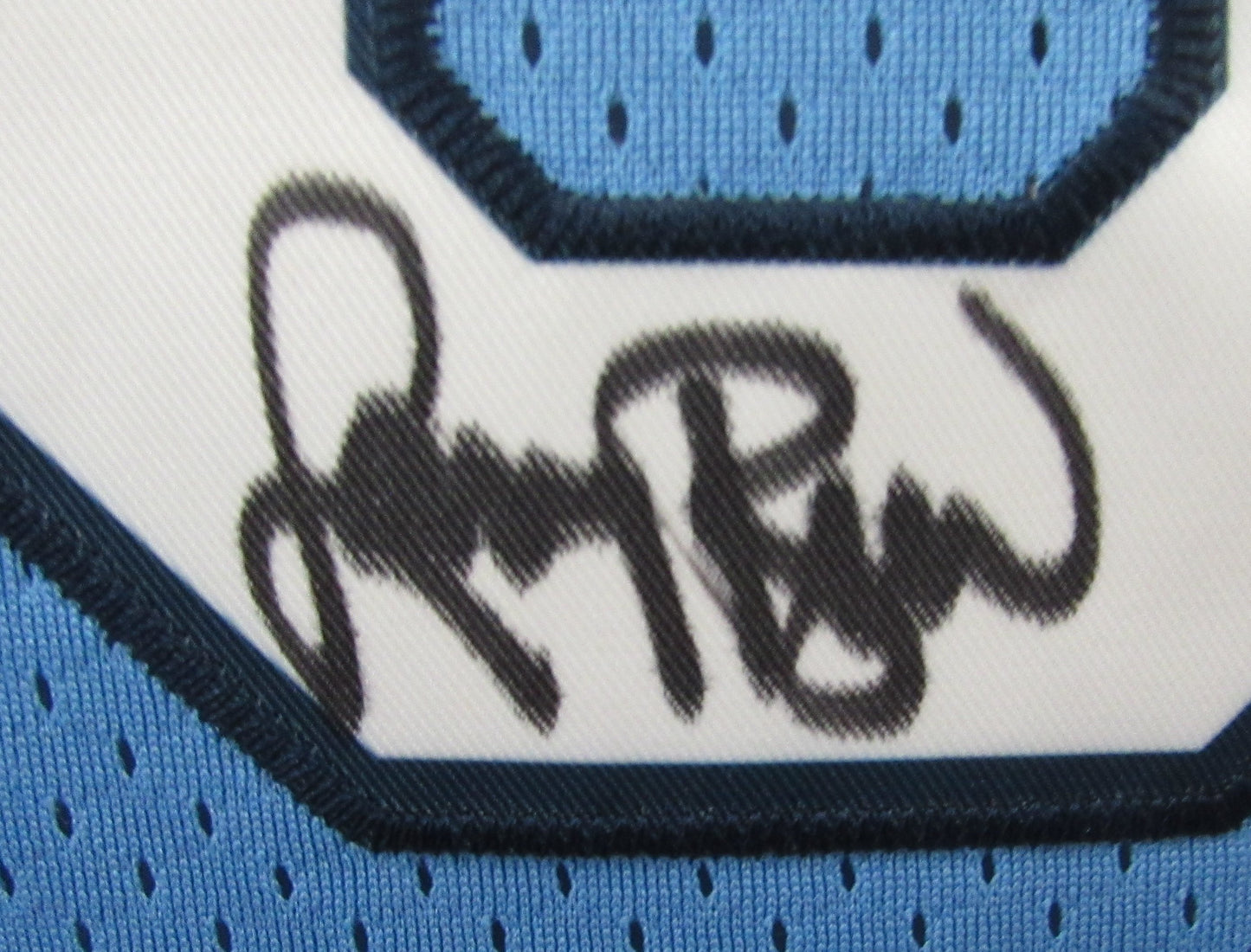 Larry Bird HOF Signed/Auto Blue Nike Basketball Jersey Indiana PSA/DNA 200503