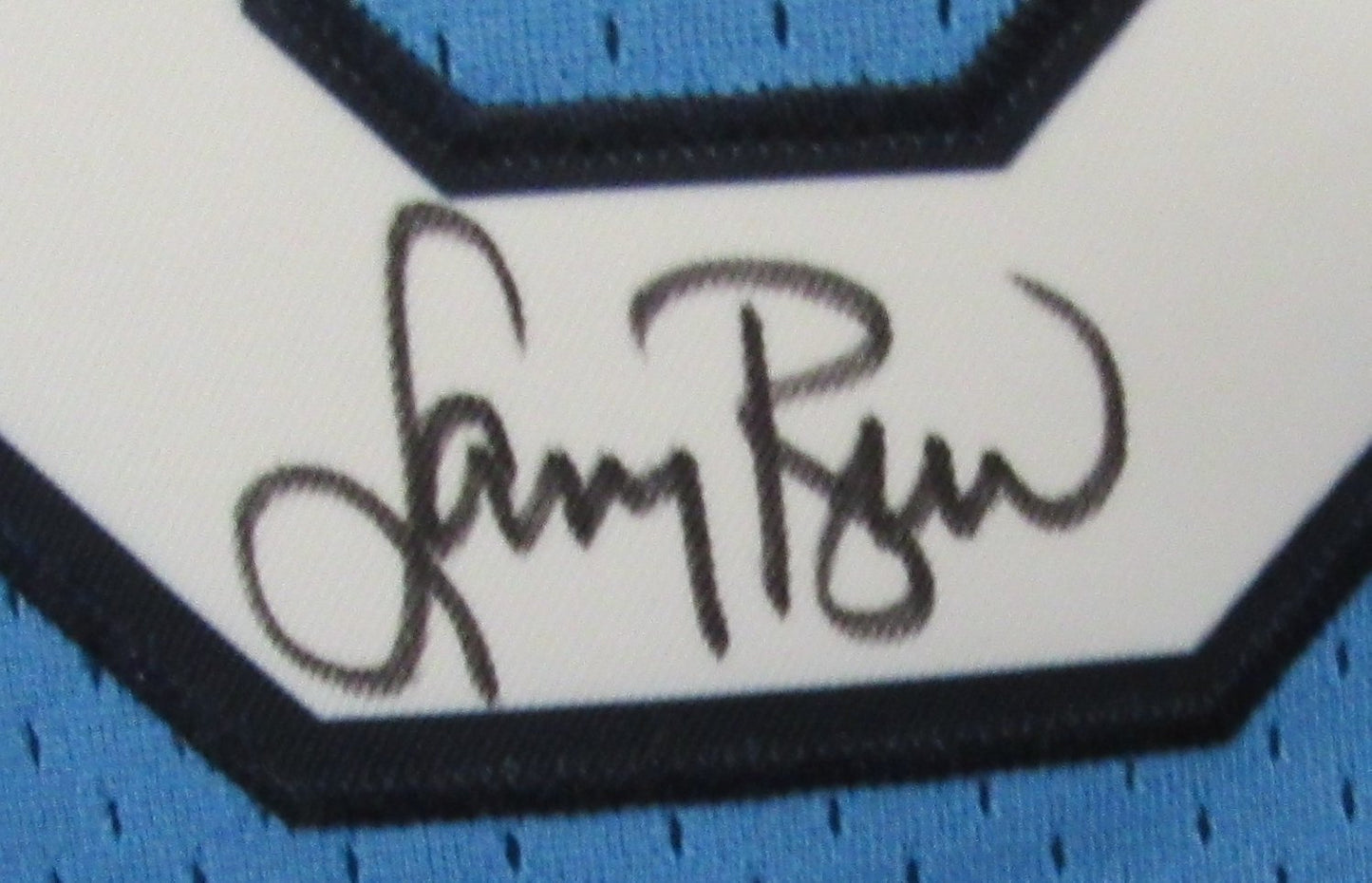 Larry Bird HOF Signed/Auto Blue Custom Basketball Jersey Indiana PSA/DNA 200504