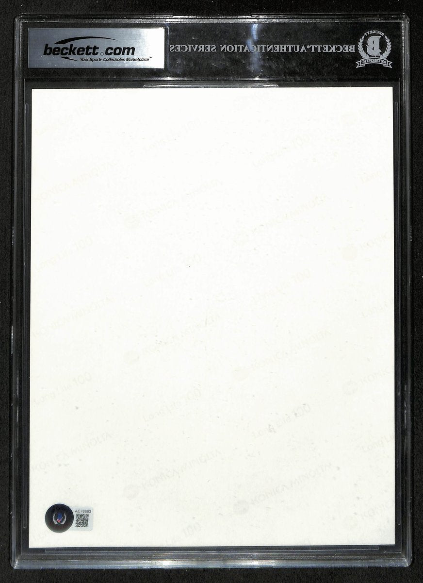 Paul Newman Signed/Auto 8x10 Photo "Sometimes a Great Notion" BAS/Beckett 199691