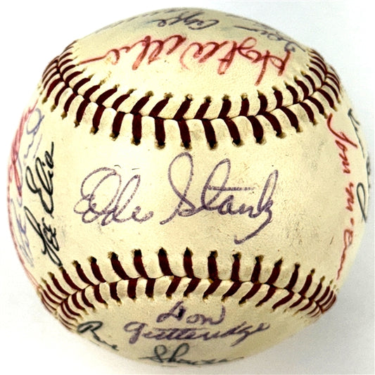 1966 Chicago White Sox Team Signed Baseball (28 Signatures) BAS/Beckett 200508