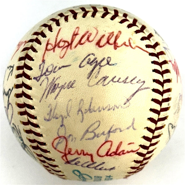 1966 Chicago White Sox Team Signed Baseball (28 Signatures) BAS/Beckett 200508