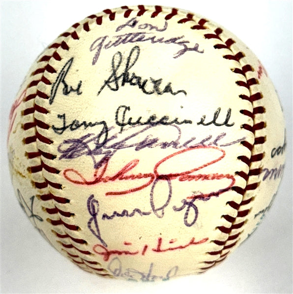 1966 Chicago White Sox Team Signed Baseball (28 Signatures) BAS/Beckett 200508