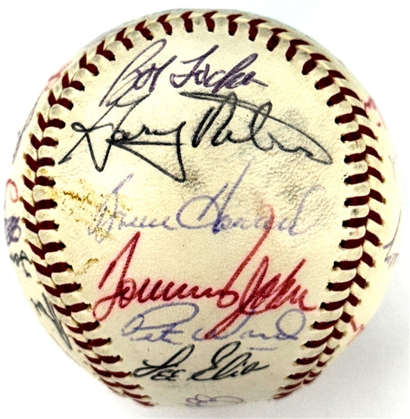 1966 Chicago White Sox Team Signed Baseball (28 Signatures) BAS/Beckett 200508