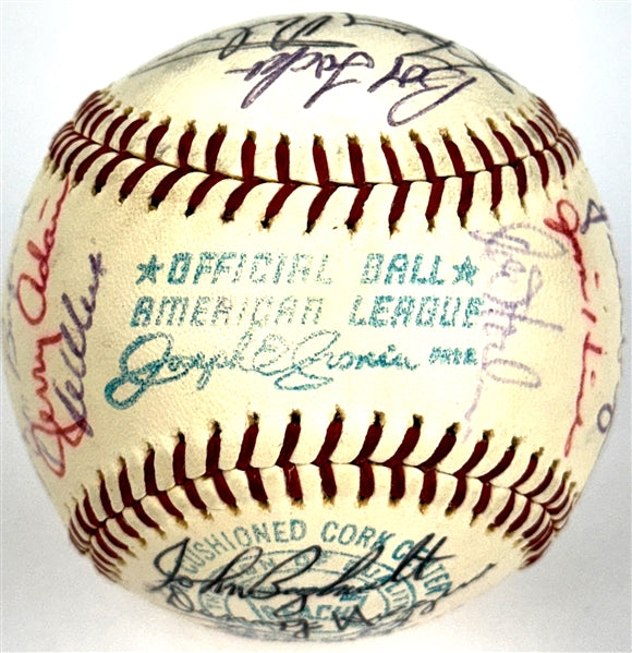1966 Chicago White Sox Team Signed Baseball (28 Signatures) BAS/Beckett 200508