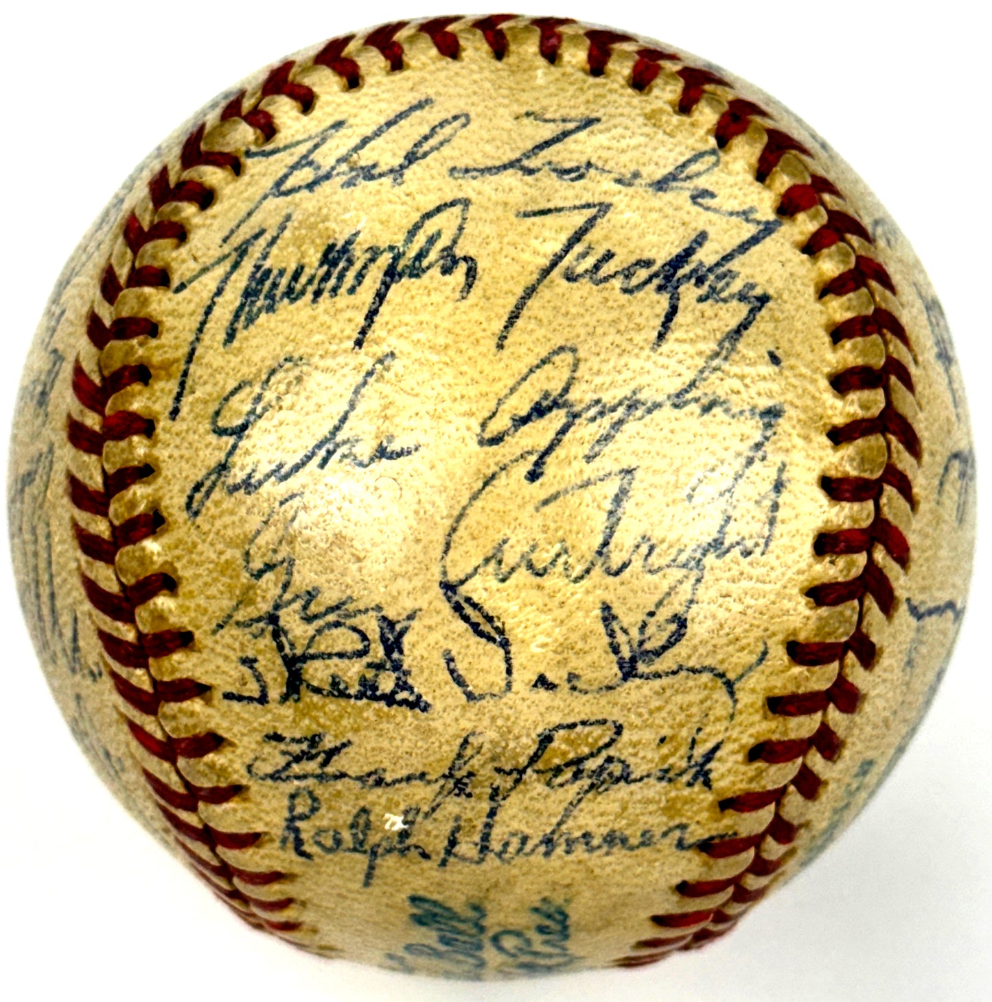 1946 Chicago White Sox Team Signed Baseball (28 Signatures) BAS/Beckett 200509