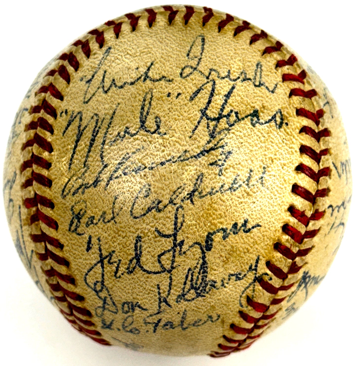 1946 Chicago White Sox Team Signed Baseball (28 Signatures) BAS/Beckett 200509