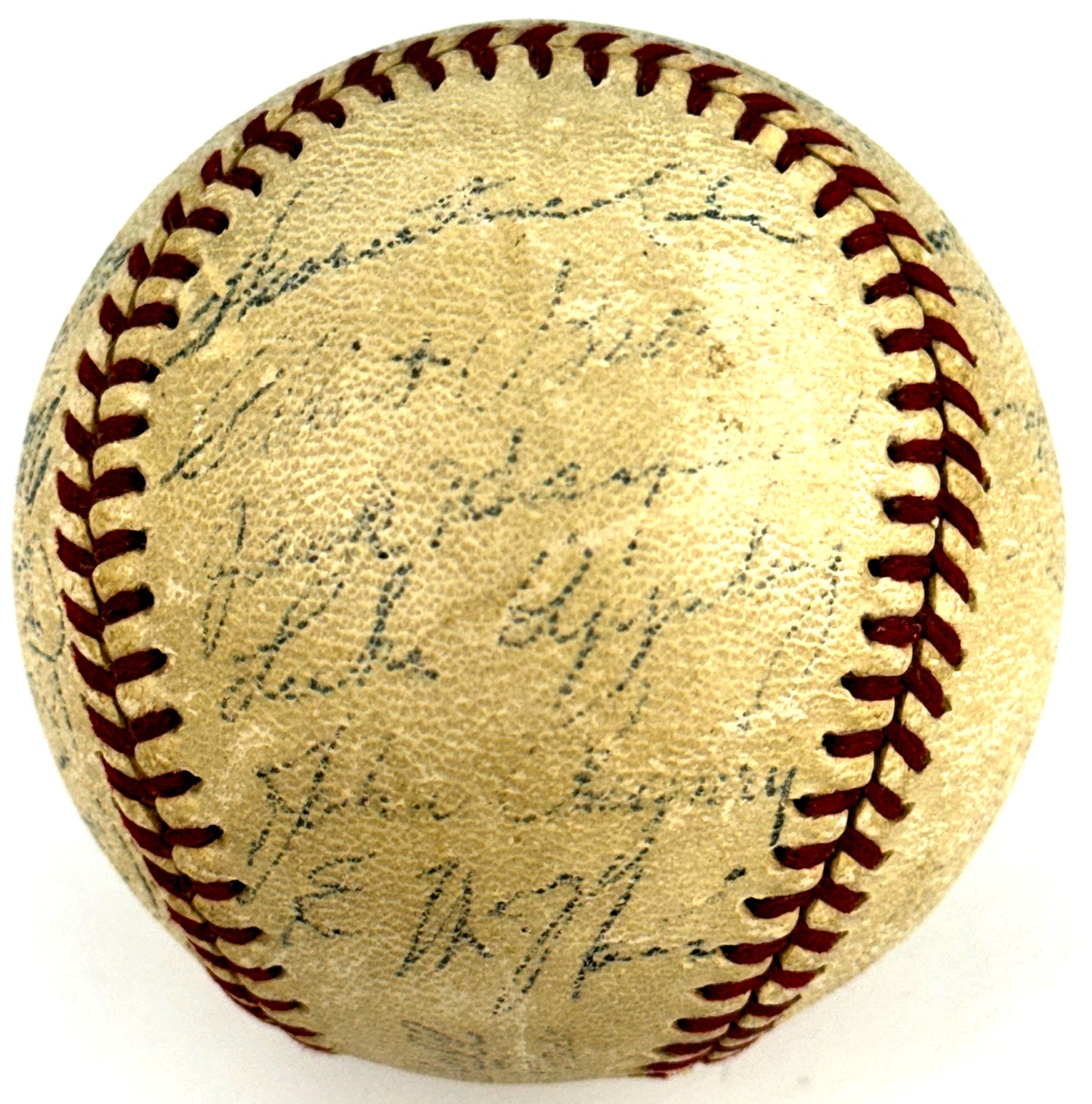 1939 Chicago White Sox Team Signed Baseball (23 Signatures) BAS/Beckett 200510