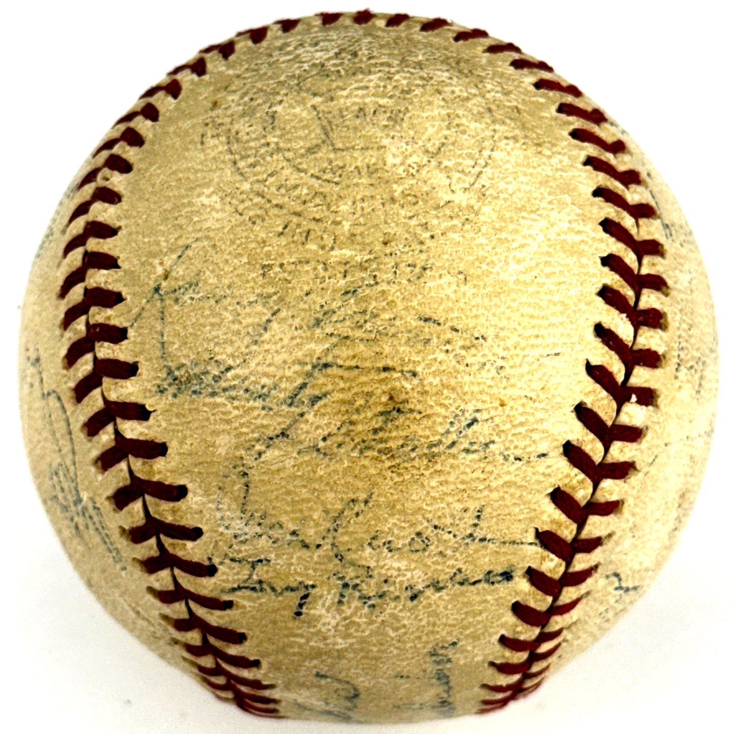 1939 Chicago White Sox Team Signed Baseball (23 Signatures) BAS/Beckett 200510