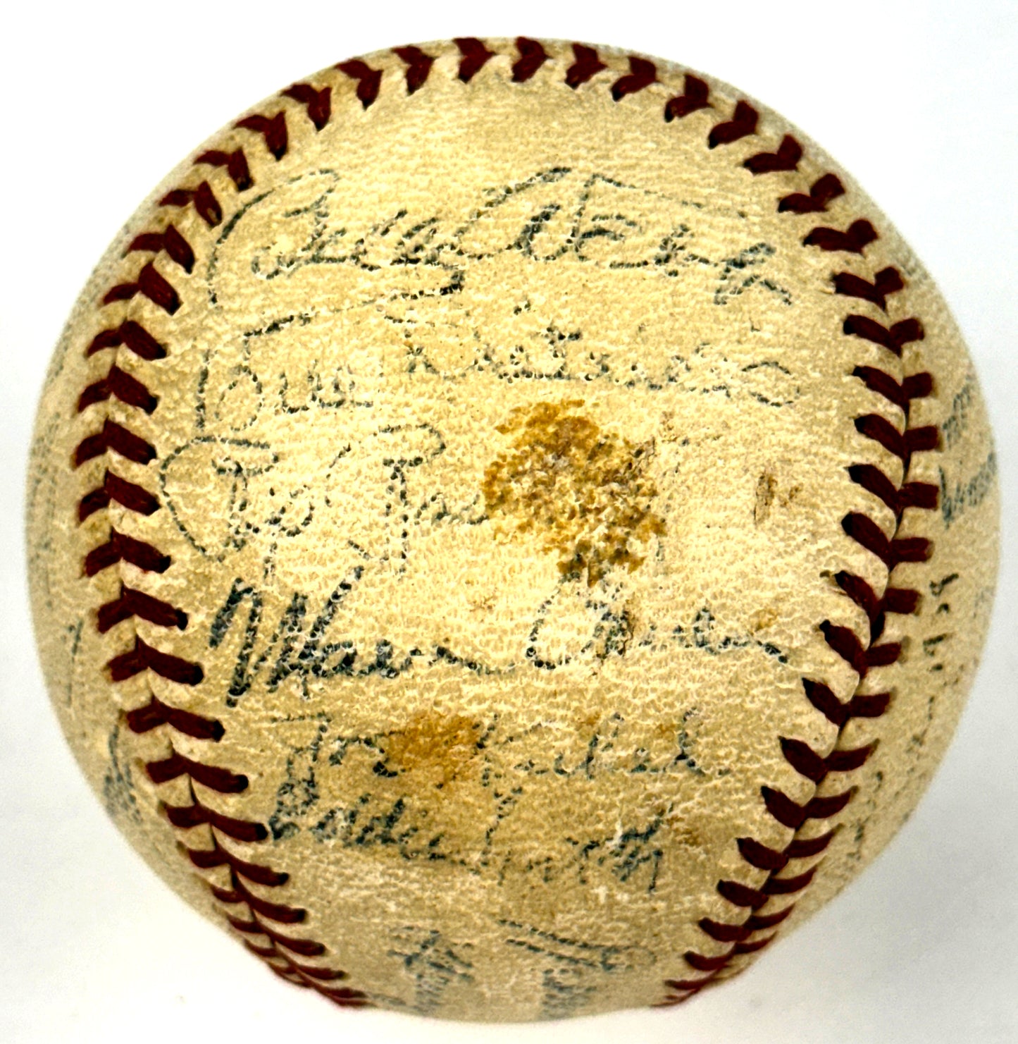 1939 Chicago White Sox Team Signed Baseball (23 Signatures) BAS/Beckett 200510