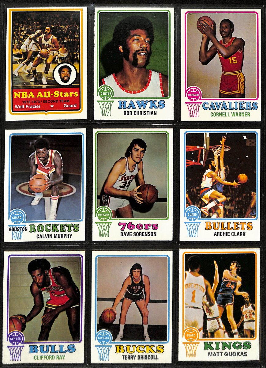 1973-74 TOPPS Basketball Complete Set (264) Chamberlain Abdul-Jabbar 199066