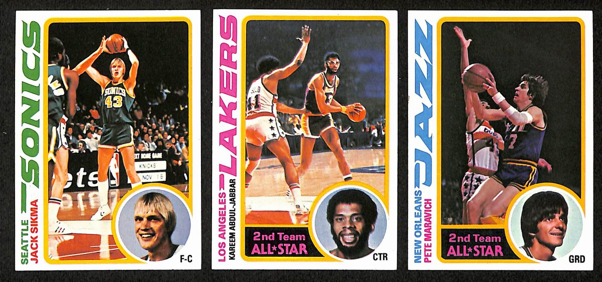 1978-79 TOPPS Basketball Complete Set (132) King RC Erving Maravich 199065