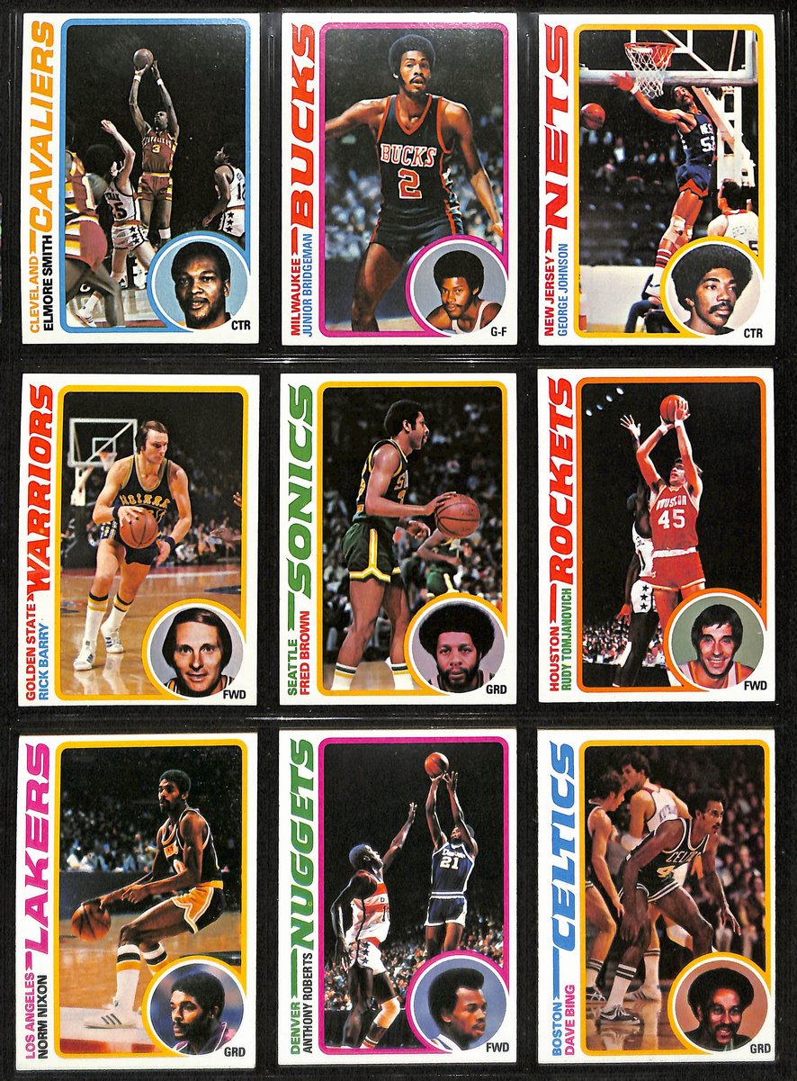 1978-79 TOPPS Basketball Complete Set (132) King RC Erving Maravich 199065