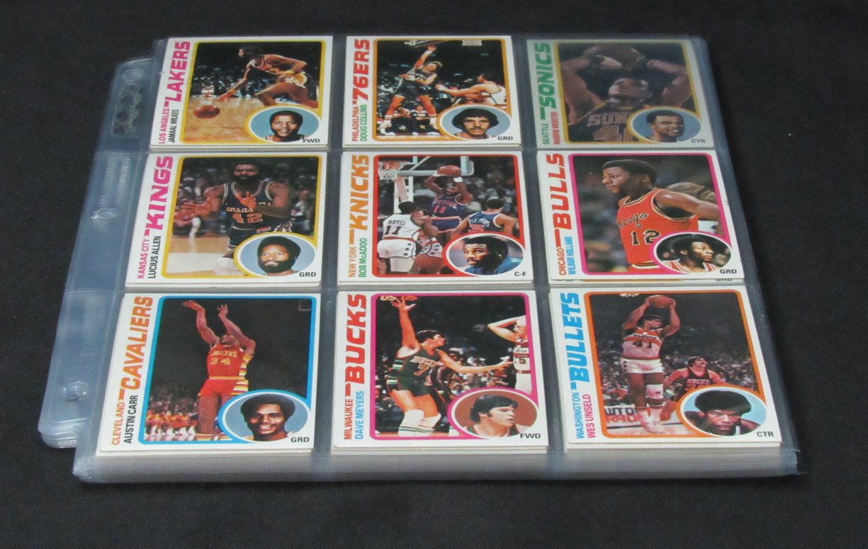 1978-79 TOPPS Basketball Complete Set (132) King RC Erving Maravich 199065