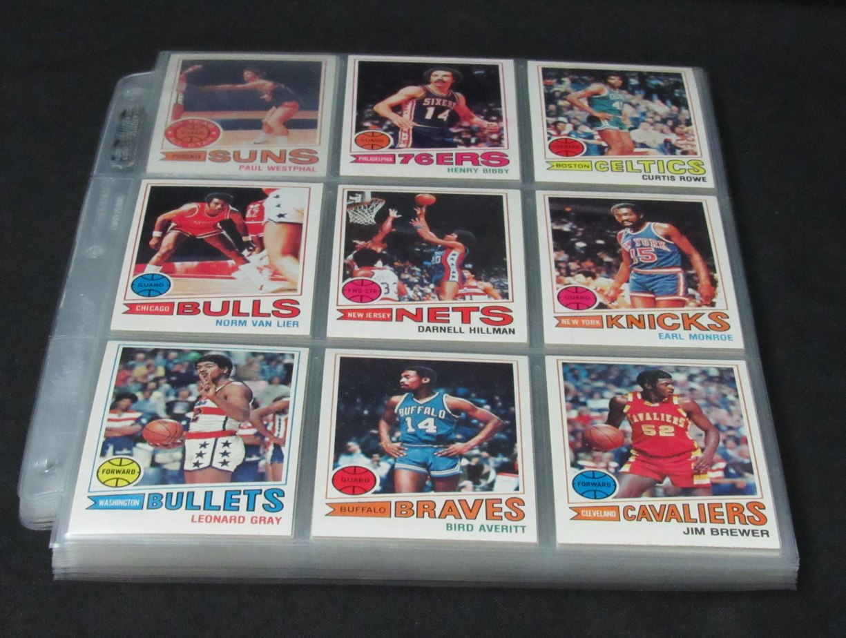 1977-78 TOPPS Basketball Complete Set (132) Parish RC Dantley RC Erving 199067