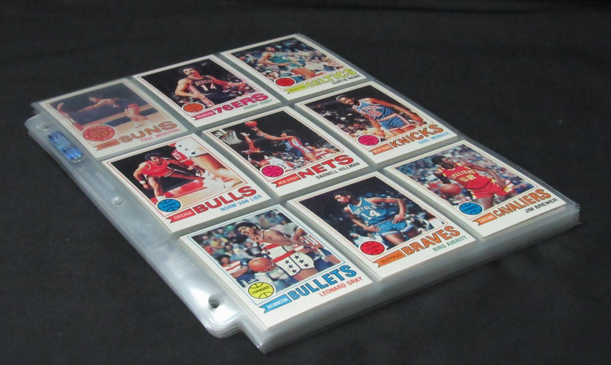 1977-78 TOPPS Basketball Complete Set (132) Parish RC Dantley RC Erving 199067