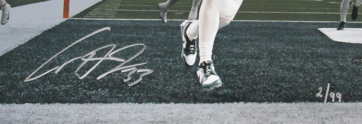 Cooper DeJean Signed/Autographed 16x20 Photo Eagles Framed Fanatics 199075