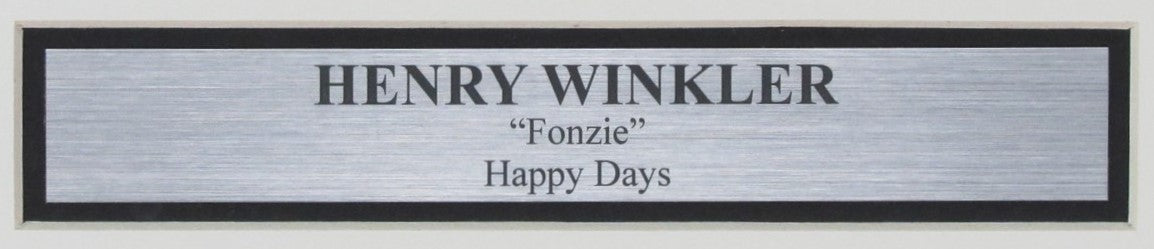 Henry Winkler Signed/Autographed 8x10 Photo "Happy Days" Framed JSA 199079