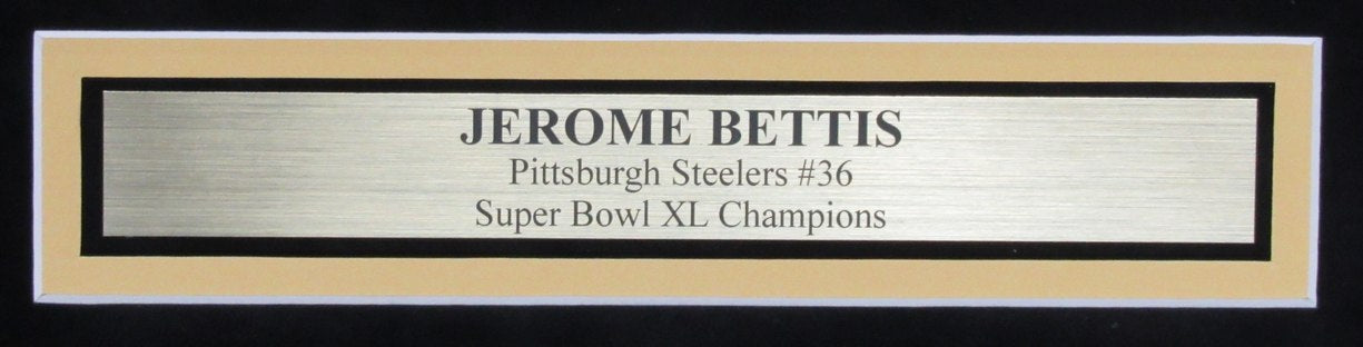 Jerome Bettis HOF Signed/Autographed 16x20 Photo Steelers Framed JSA 199971