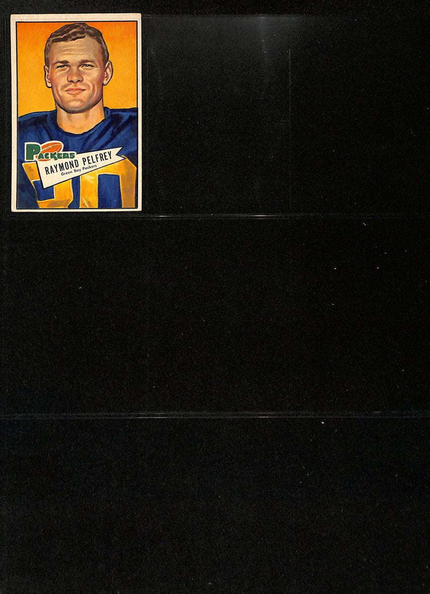 1952 Bowman Large Football Cards Green Bay Packers Partial Team Set (9) 200303