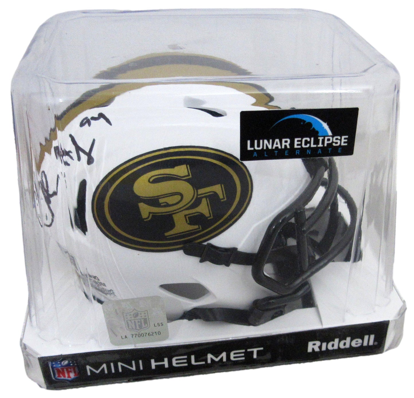 Charles Haley Signed Mini Football Helmet San Francisco 49ers Beckett 200041