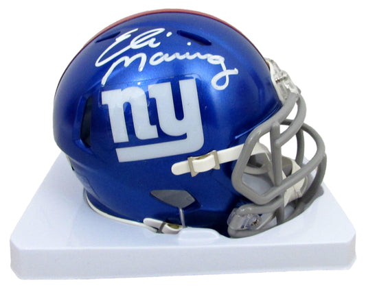 Eli Manning Signed/Autographed Mini Football Helmet NY Giants Fanatics 200047