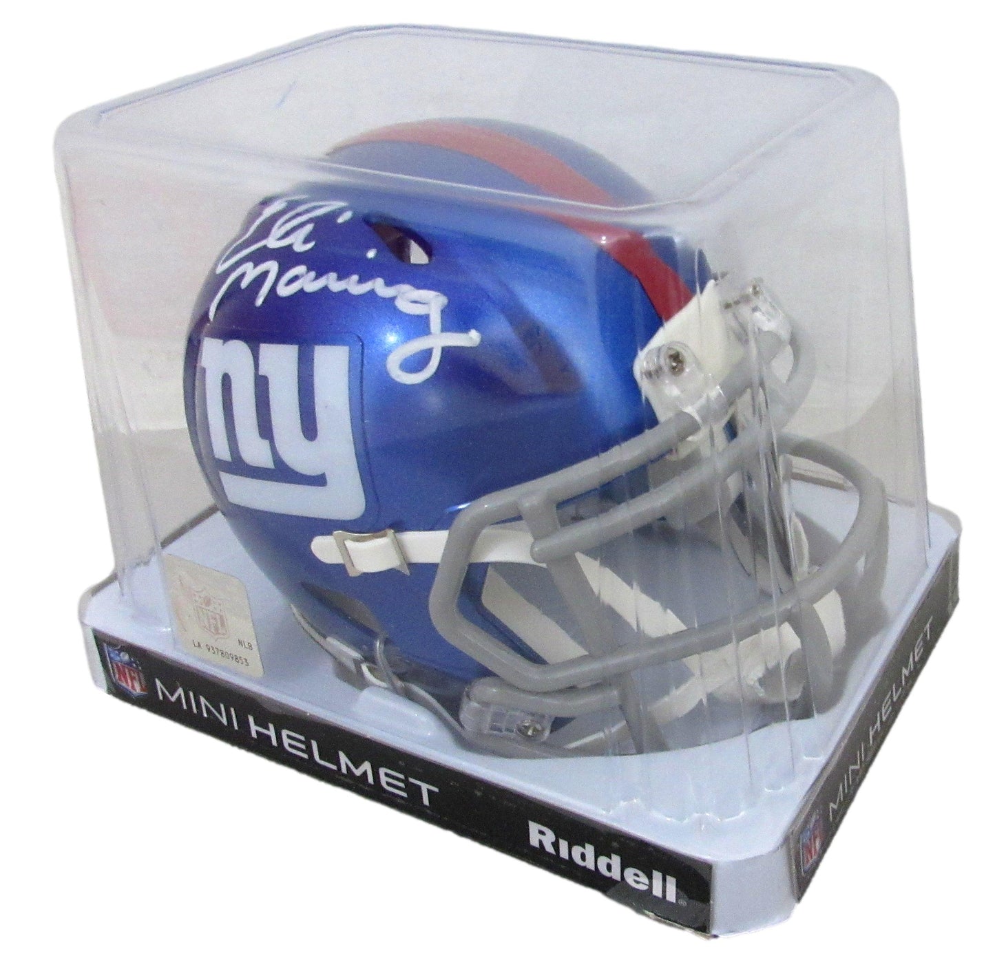 Eli Manning Signed/Autographed Mini Football Helmet NY Giants Fanatics 200047